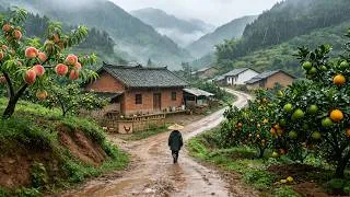 Thumbnail: Real Rural China: Heavy Rain Turns This Quiet Chengdu Hamlet Into a Hidden Citrus Paradise