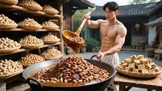 Thumbnail: Too Many Fresh Peanuts? Sun-Dry To Sweet Brittle, Crunchy & Full Of Childhood Taste | SanNong