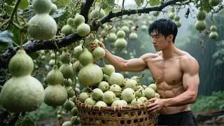 Thumbnail: Too Many Fresh Bottle Gourds? Slice And Dry – Tasty, Easy To Store, A Table Favorite! | SanNong