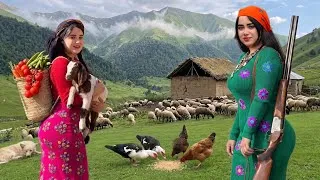 Thumbnail: IRAN Village Life | the Hard Daily Life of Rural Girls in the Mountains
