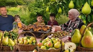 Thumbnail: A Perfect Countryside Day 🍐 Fresh Pear Picking & Charcoal Grilled Chicken 🔥  ASMER