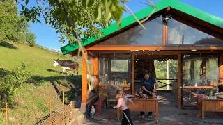 Thumbnail: Peaceful life of a large family in the Carpathians: Cooking Bograch and homemade dishes