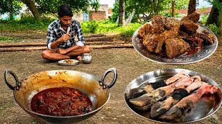 Thumbnail: Village Style Bakra Paya Masala | Traditional Goat Leg Curry / बकरा का गोड़ी साफ़ करने का देसी तरीका