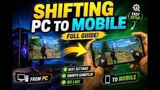 Thumbnail: Switched From PC to Mobile! 😱 My Free Fire Journey Begins (Best Settings & Tips)
