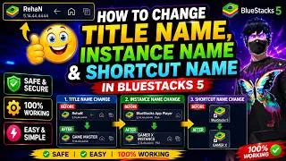 Thumbnail: Stop Using Default Names! Change BlueStacks 5 Instance Name Easily