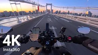 Thumbnail: Bay Area City Ride in 4K | Shot on Insta360 X5 & Ace Pro 2 — 360° + POV Motorcycle Footage