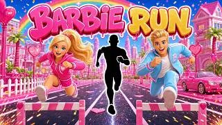 Thumbnail: POV BARBIE RUN V2 🌸💖 Immersive Interactive Warm Up | Pink World Full Body Workout | Brain Break