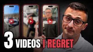 Thumbnail: 3 Videos I Wish I Never Posted