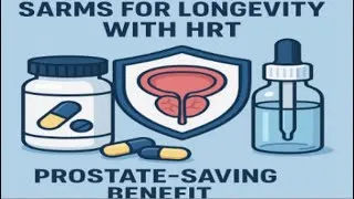 Thumbnail: Sarms ( rad140) for LONGEVITY Hormone Replacment Testosterone Setup for PROSTATE-SAVING & neurochem