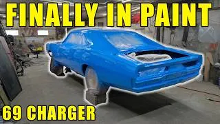Thumbnail: 69 Charger Complete Body And Paint - INSANE Transformation!