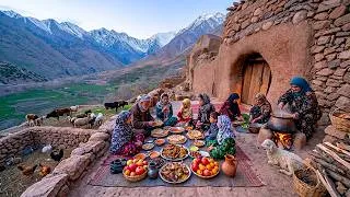 Thumbnail: A quiet summer day in a remote mountainous village; Life and cooking juicy chicken kebab