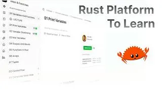 Thumbnail: I Built My Entire Learning Platform in Rust