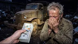 Thumbnail: I Restored a WWII Veteran’s Forgotten GMC 6x6 Truck! | Full ASMR Military Restoration