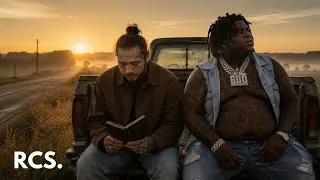 Thumbnail: Post Malone & BigXthaPlug - Somewhere Between Sober and Saved (Official Fan Made Lyrics Video)