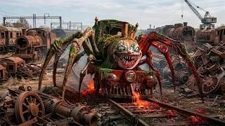 Thumbnail: ASMR Recovery | Recreating the abandoned Choo-Choo toy train Charles found in the junkyard