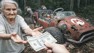Thumbnail: Restoring a Totally Burned Mario Kart Style Car ($300 Deal) | Full ASMR Process