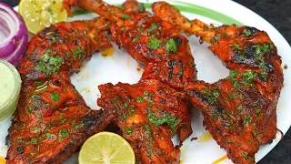 Thumbnail: Tandoori Chicken Recipe | How To Make Perfect Tandoori Chicken | Tandoori Chicken Without Oven