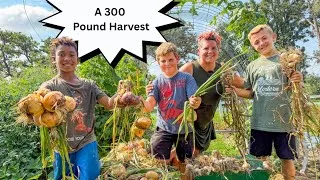 Thumbnail: 300 Pounds of Onions, Garlic, and Potatoes, Harvested and Preserved!