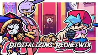 Thumbnail: FNF Digitalizing Reonetwix [Pomni & Jax vs BF]