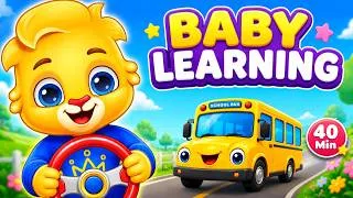 Thumbnail: Baby Learning Videos | Toddler Learning Body Parts, First Words, Shapes & Baby Songs with Lucas