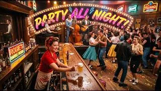 Thumbnail: Rosie Ran the Rockabilly Barrel House 🍺 | Rockabilly Barrel House Boogie That'll Shake the Floor 🎹