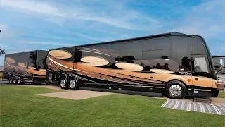 Thumbnail: The Famous Barbwire Liberty Coach and Matching Stacker Trailer is For Sale! 