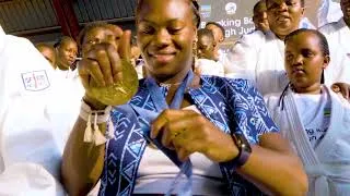Thumbnail: Olympic Champion Clarisse Agbegnenou Inspires Young Rwandan Judoka | Kigali 2025