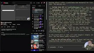 Thumbnail: 💢 YouTube should fire whoever made their LiveStreaming chat API