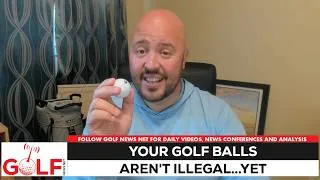 Thumbnail: Your golf balls won't be banned...yet