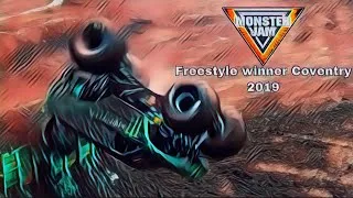 Thumbnail: Monster jam - monster energy freestyle winner | 2019 Ricoh Arena Coventry UK, Todd Leduc