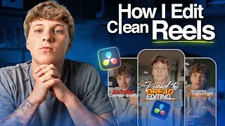 Thumbnail: How to Edit Clean Reels Fast In DaVinci Resolve (Full Breakdown)