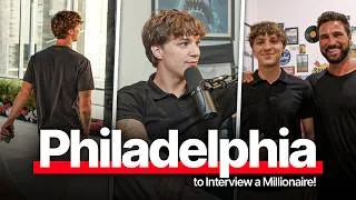 Thumbnail: I Traveled To Philadelphia to Interview THIS Millionaire!