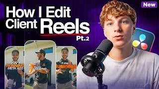 Thumbnail: How I Film & Edit Client Reels In DaVinci Resolve PT.2 (Full Breakdown)