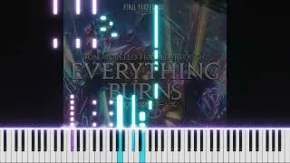 Thumbnail: Arcadion Floor 12 "Everything Burns" - FFXIV: Dawntrail (Piano Arrange)