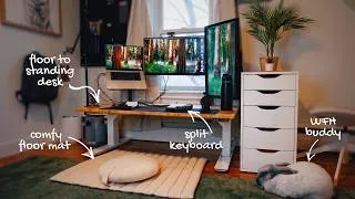 Thumbnail: My Floor Desk Setup (1000 Days In)