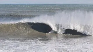 Thumbnail: 20ft WAVES in NEW JERSEY WINTER SURF December 18, 2023