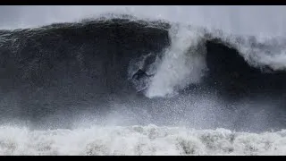 Thumbnail: Surfing the Biggest Blizzard of 2020 (Winter Storm Gail)