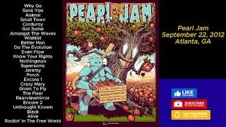 Thumbnail: Pearl Jam September 22, 2012 Atlanta Georgia Music Midtown Festival Full Show LIVE Music Concert Set