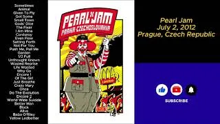 Thumbnail: Pearl Jam July 2, 2012 Prague Czechia Full Show LIVE Music Concert Alternative Grunge Set Rock Roll