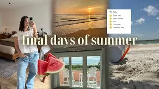 Thumbnail: vacation prep, final days of summer, costco haul