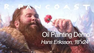 Thumbnail: Hans Eriksson (Mtg Card Illustration) oil on canvas 18"x24"