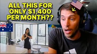 Thumbnail: American reacts to a $2000/month Melbourne Apartment Tour