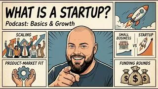 Thumbnail: The Startup Truth: Why Most Fail and How to Build a Scalable Business