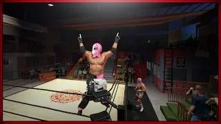 Thumbnail: WWE 2K26 Lucha Underground Arena Mod Gameplay
