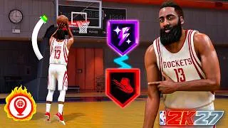 Thumbnail: This JAMES HARDEN BUILD BROKE the REC in NBA 2K27!