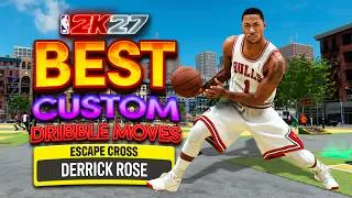 Thumbnail: BEST DRIBBLE MOVES for GUARDS in NBA 2K27! *ELITE COMBOS & VERSATILITY*