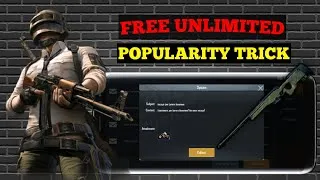 Thumbnail: FREE POPULARITY TRICK IN PUBG MOBILE🔥