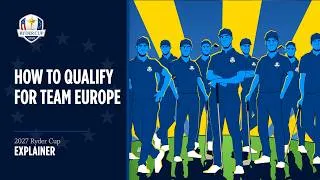 Thumbnail: How To Qualify For Team Europe | 2027 Ryder Cup