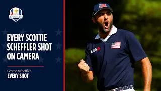 Thumbnail: Every Scottie Scheffler Shot on Camera | 2025 Ryder Cup