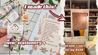 Thumbnail: ✨stationery haul, a bit of journaling & I made a reading nook!